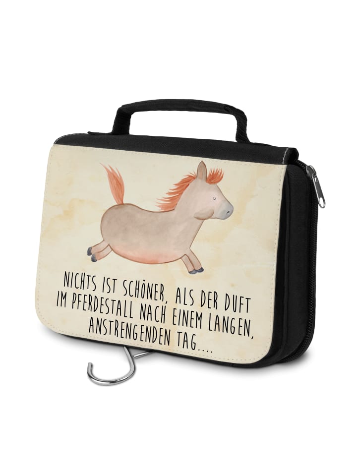 

Mr. & Mrs. Panda Косметичка в винтажном стиле с изображением лошади, перепрыгивающей через препятствия, и надписью