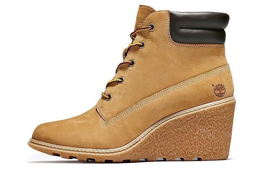 Ботинки Amston 6" Wheat женские Timberland, коричневый/черный