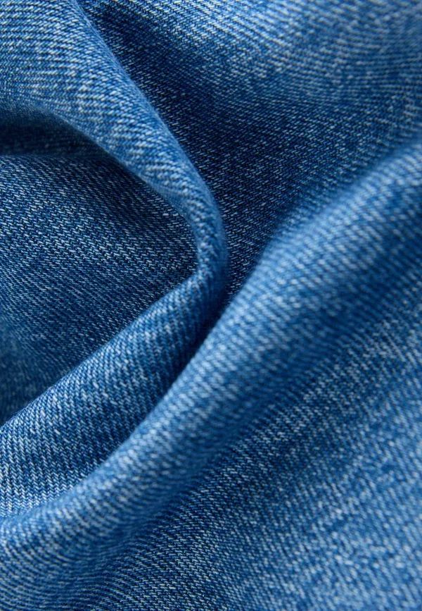 Джинсы Next Pullon barrel relaxed fit, средне-синий — фото 3