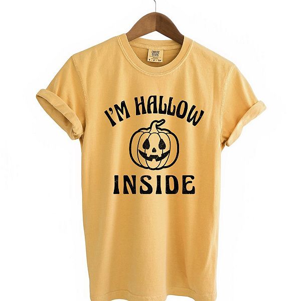 

Футболка I'M hallow inside garment dyed Simply Sage Market, Mustard, Зеленый, Футболка I'M hallow inside garment dyed Simply Sage Market, Mustard