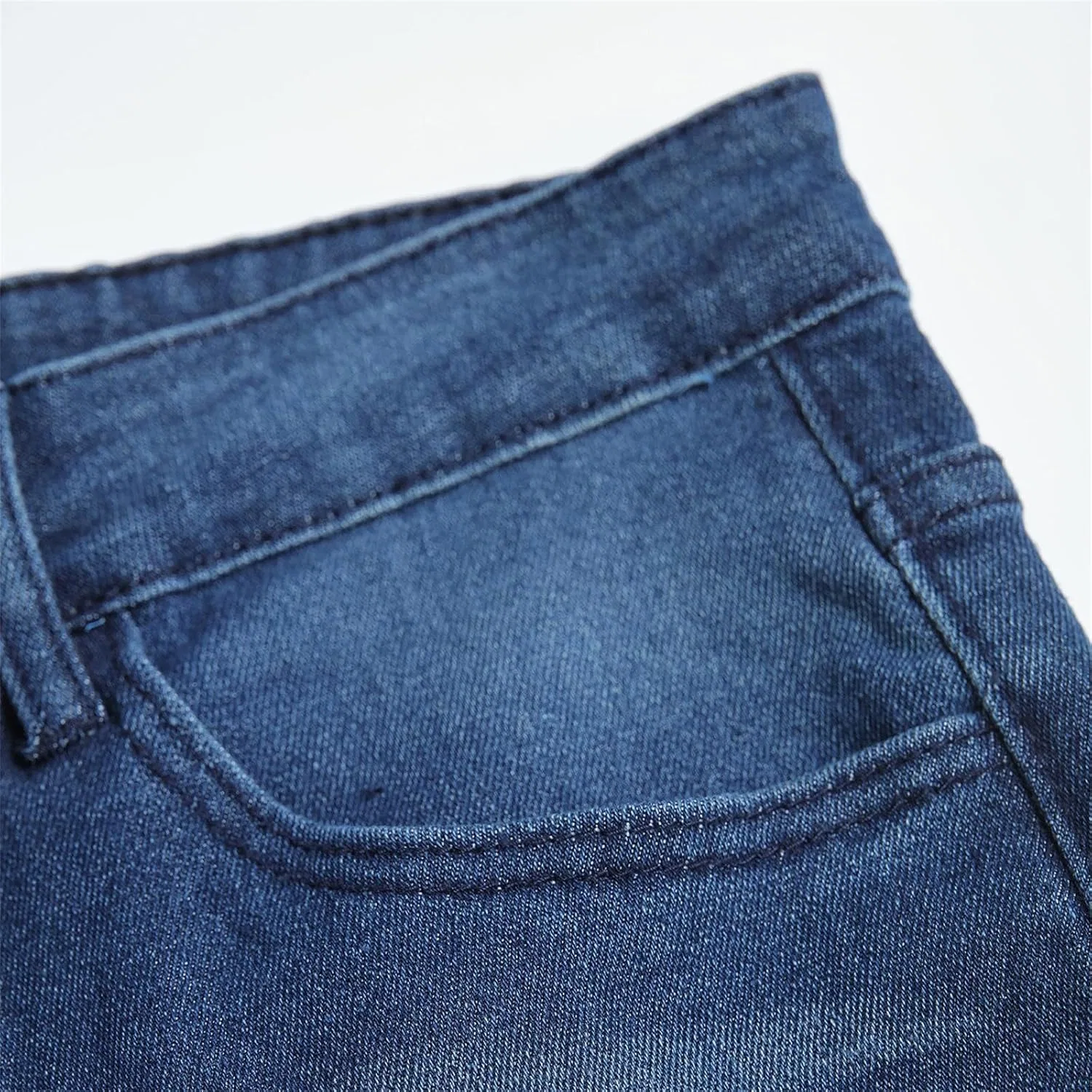 Джинсы Athletic-Fit Straight Leg, синий — фото 4