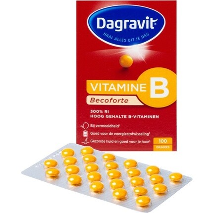 

Dagravit Becoforte - Высокодозированные витамины - Витамин B - 100 таблеток