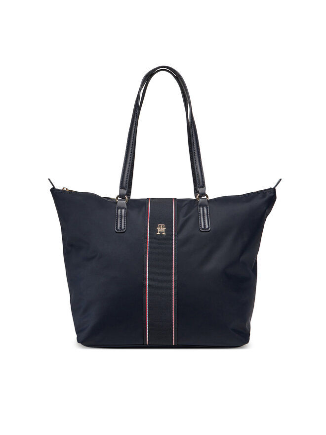 

Сумочка Poppy Tote Corp AW0AW17205 Tommy Hilfiger, синий