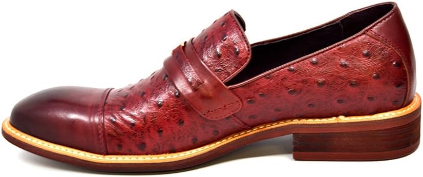 Мужские классические туфли British Collection Dolche, бордовый — фото 4