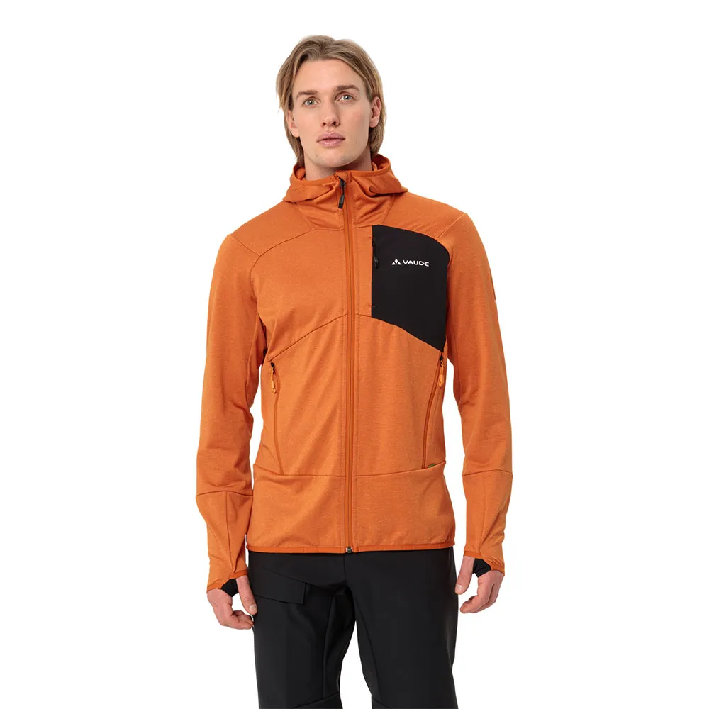 

Флис VAUDE Monviso II hoodie, оранжевый