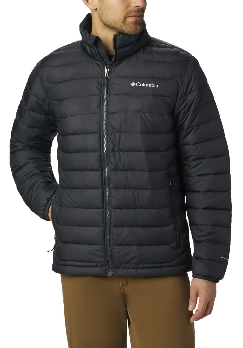 

Стеганая куртка Columbia "POWDER LITE", без капюшона, черный