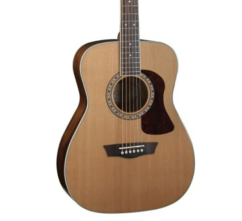 

Акустическая гитара Washburn F11S Heritage 10 Series Folk Acoustic Guitar. Natural