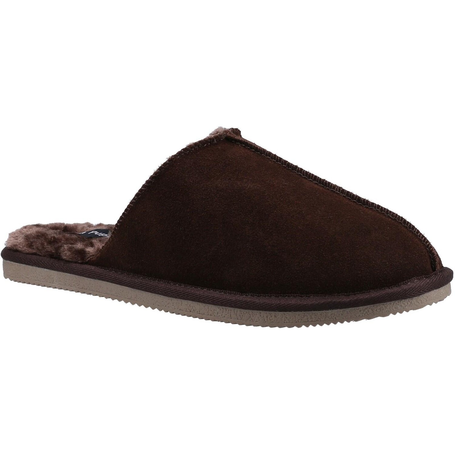 

Замшевые тапочки coady Hush Puppies, коричневый