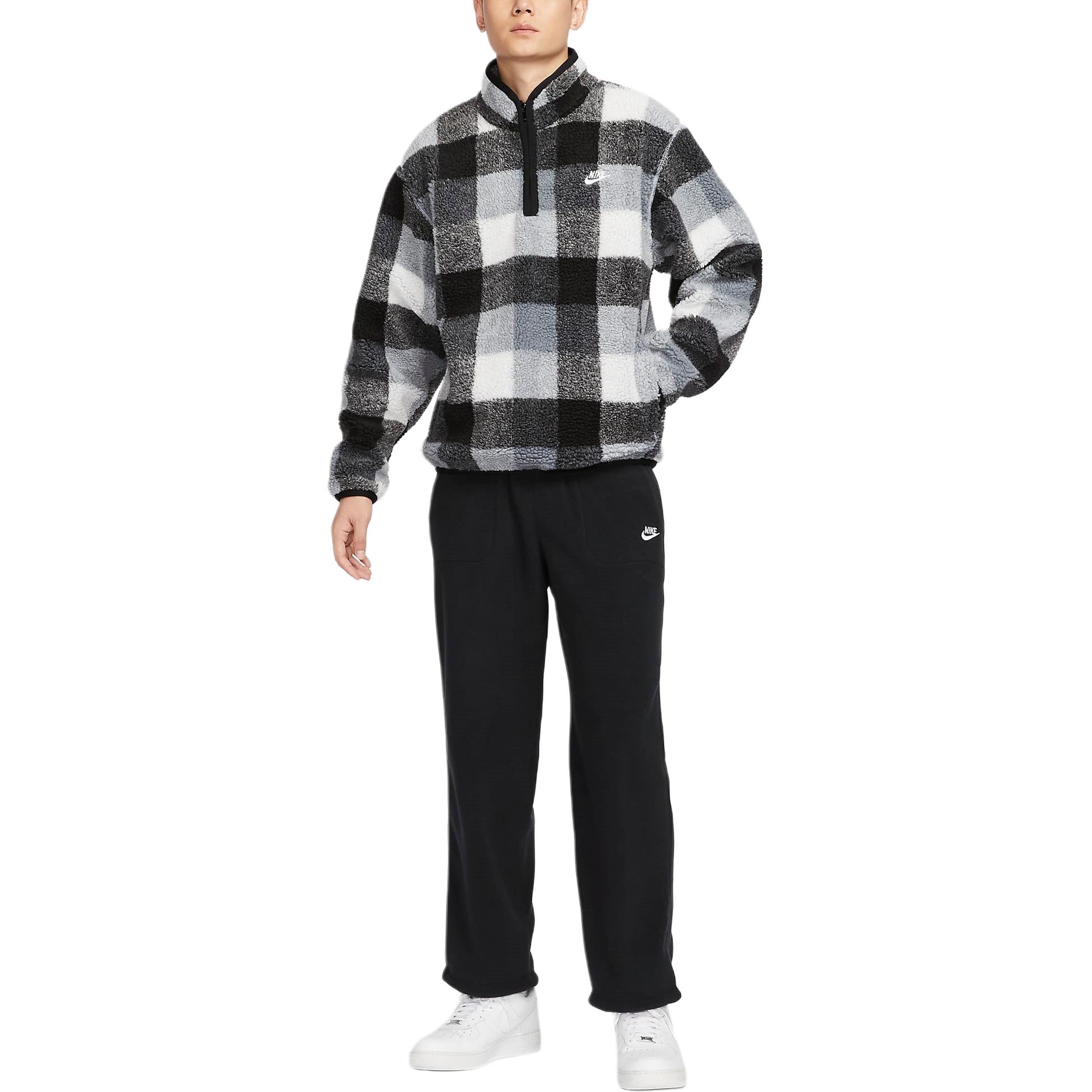 Куртка Club Velvet Feel для мужчин черный/белый/дымчато-серый Nike — фото 4