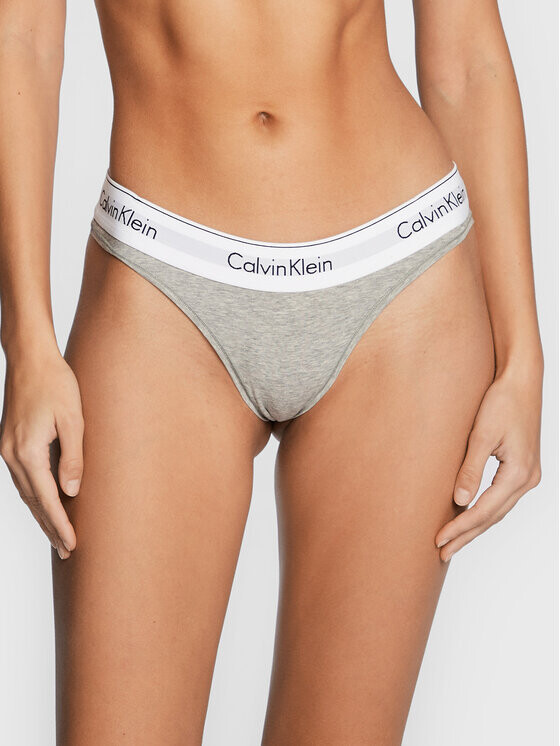 

Бразильские женские трусики Calvin Klein, серый