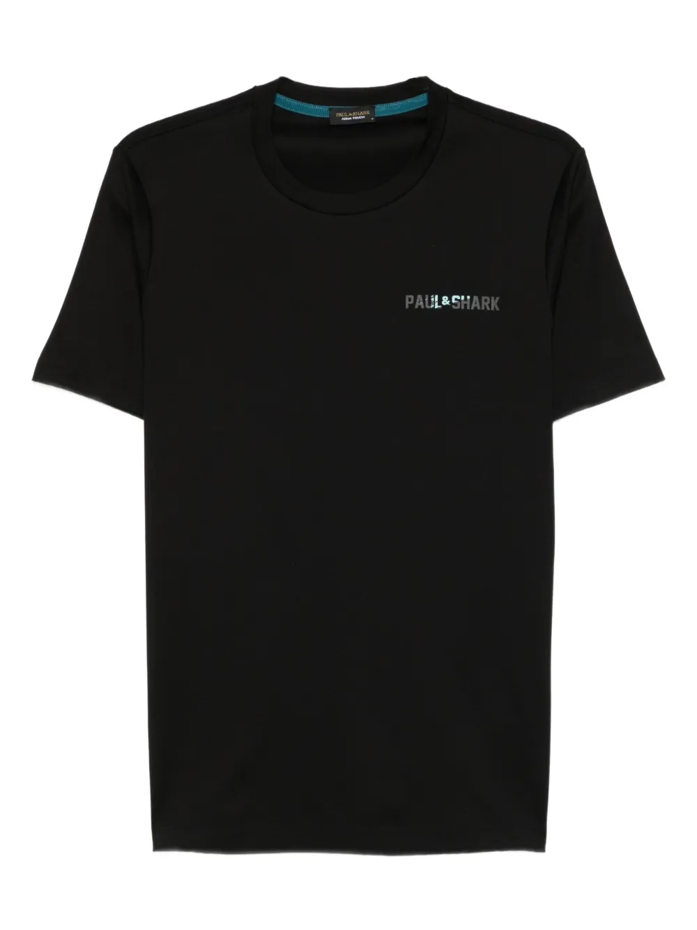 

Футболка с вышитым логотипом Paul & Shark, черный