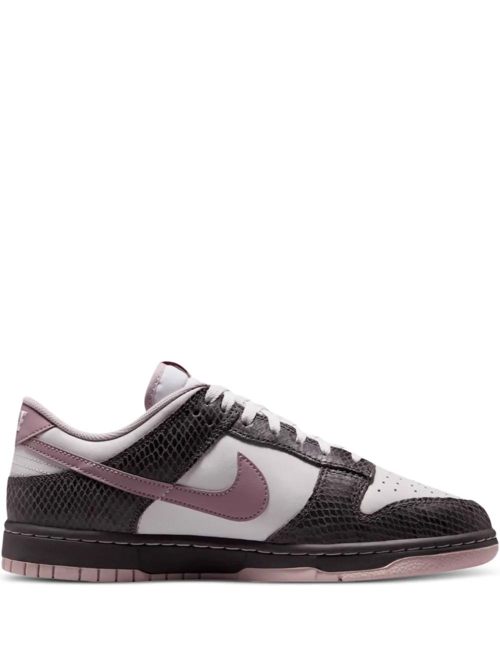 

Кроссовки Dunk Low SE Medium Ash/Violet Snakeskin Nike, белый