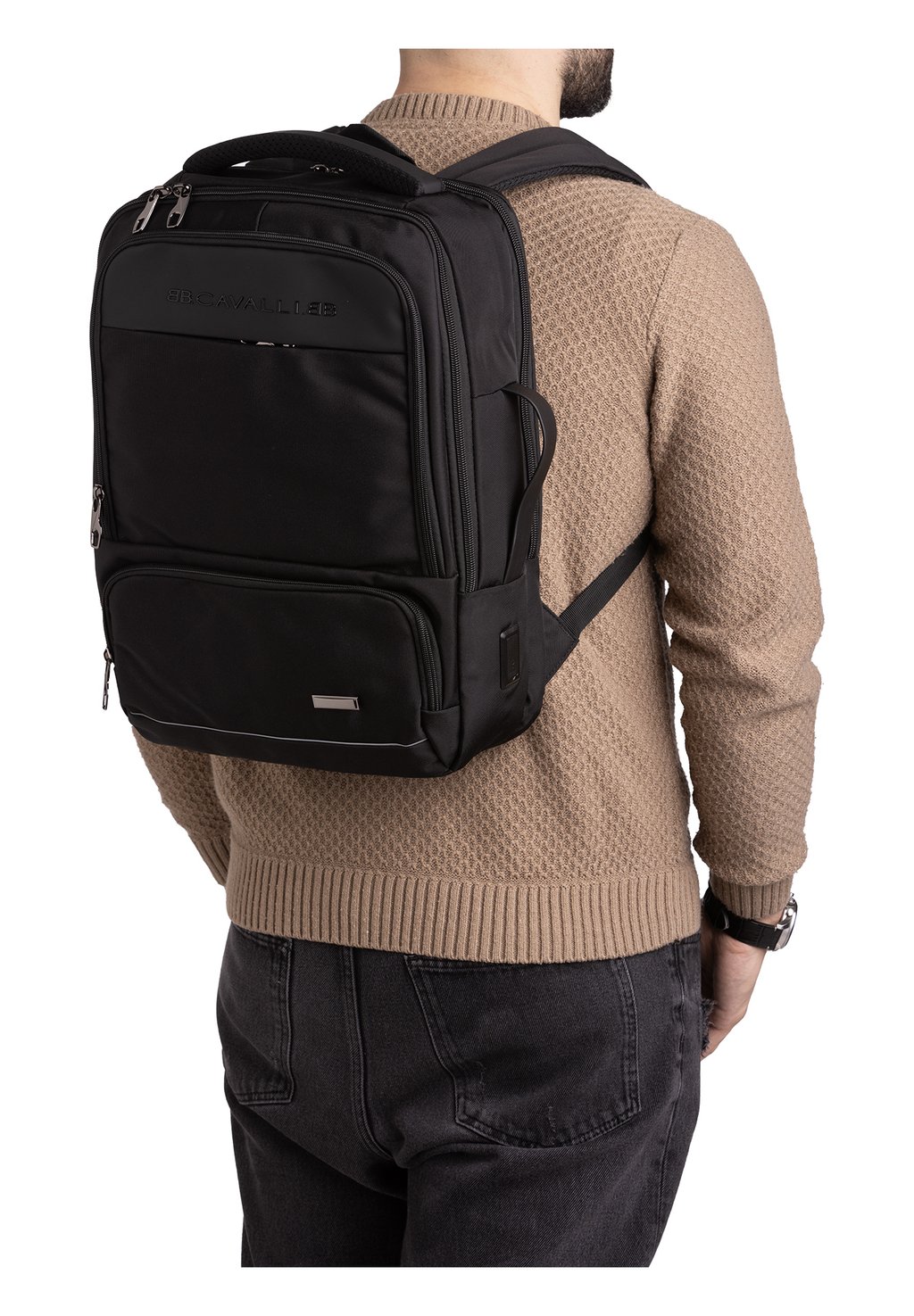 

Рюкзак B.Cavalli, черный