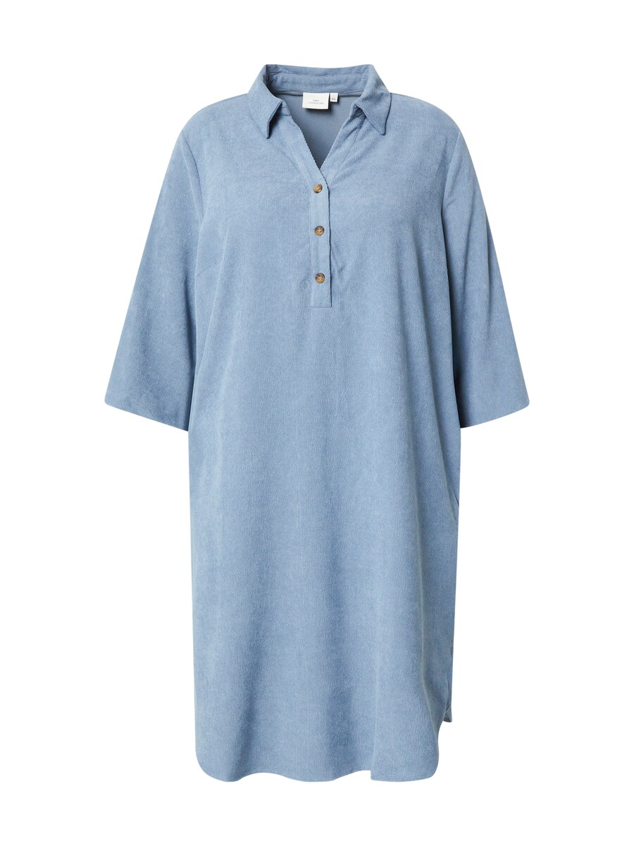 

Платье рубашка ONLY Carmakoma Shirt Dress CARWINI, синий