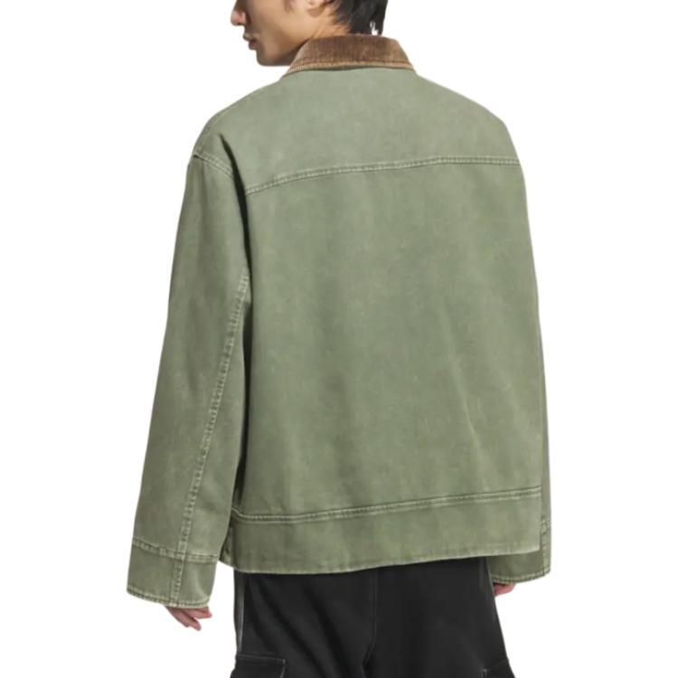 Куртка Track FW25 Unisex Adidas Originals, зеленый — фото 4