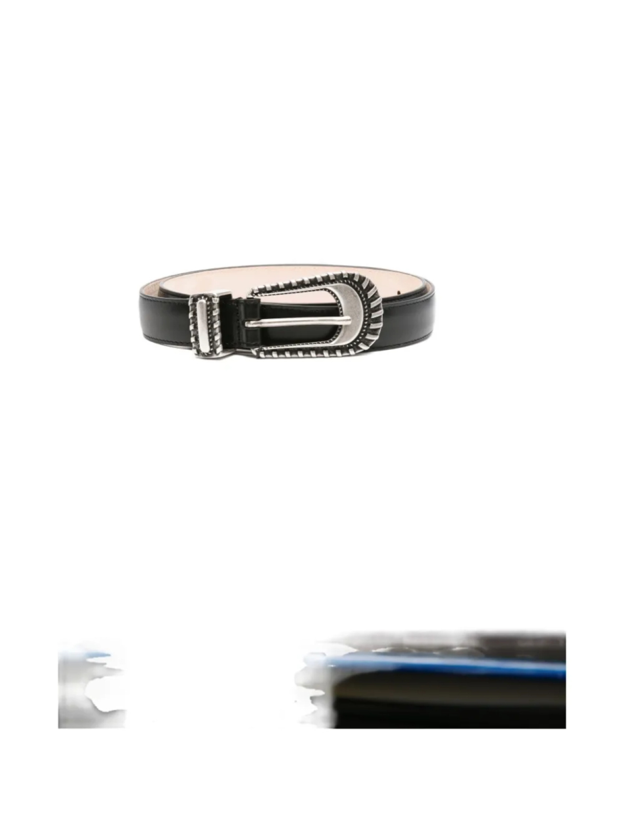 

Ремень с кожаной пряжкой IRO, черный