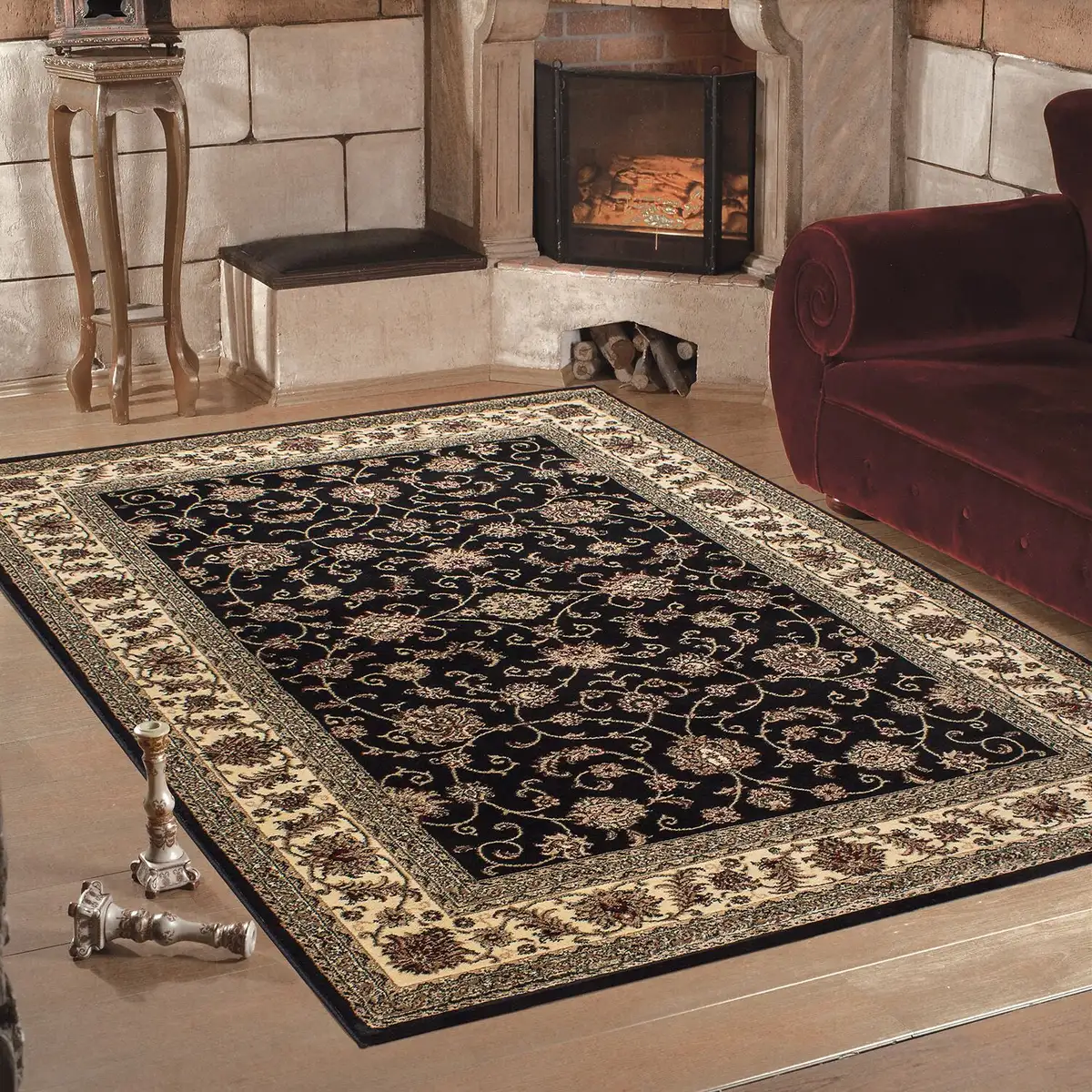 

Ayyildiz Carpets "Marrakesh 210" ковер, прямоугольный, короткий ворс, восточный вид, гостиная Ayyildiz Teppiche 200х290 см, черный