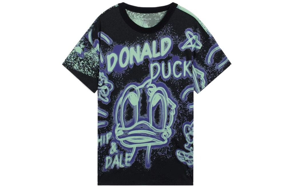 

Футболка Disney X Disney унисекс, черная Lining, черный