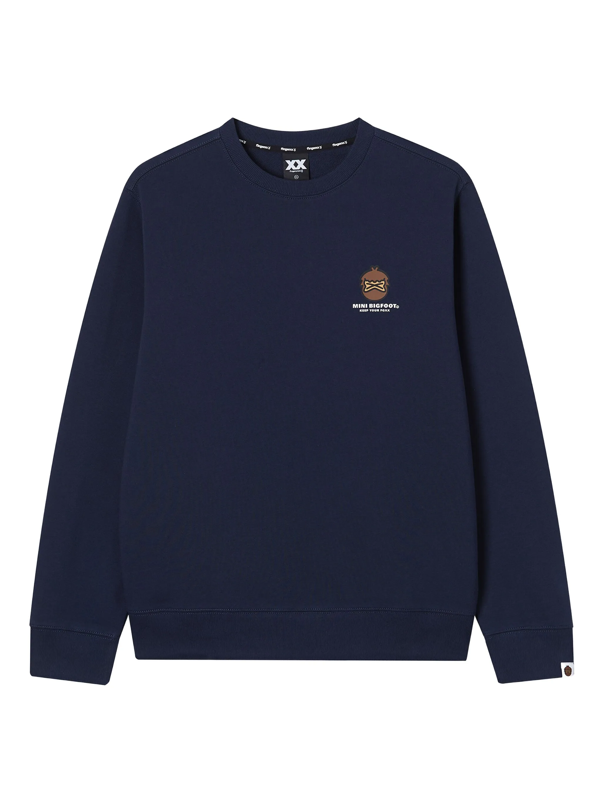 

Толстовка с логотипом Fingercroxx, синий