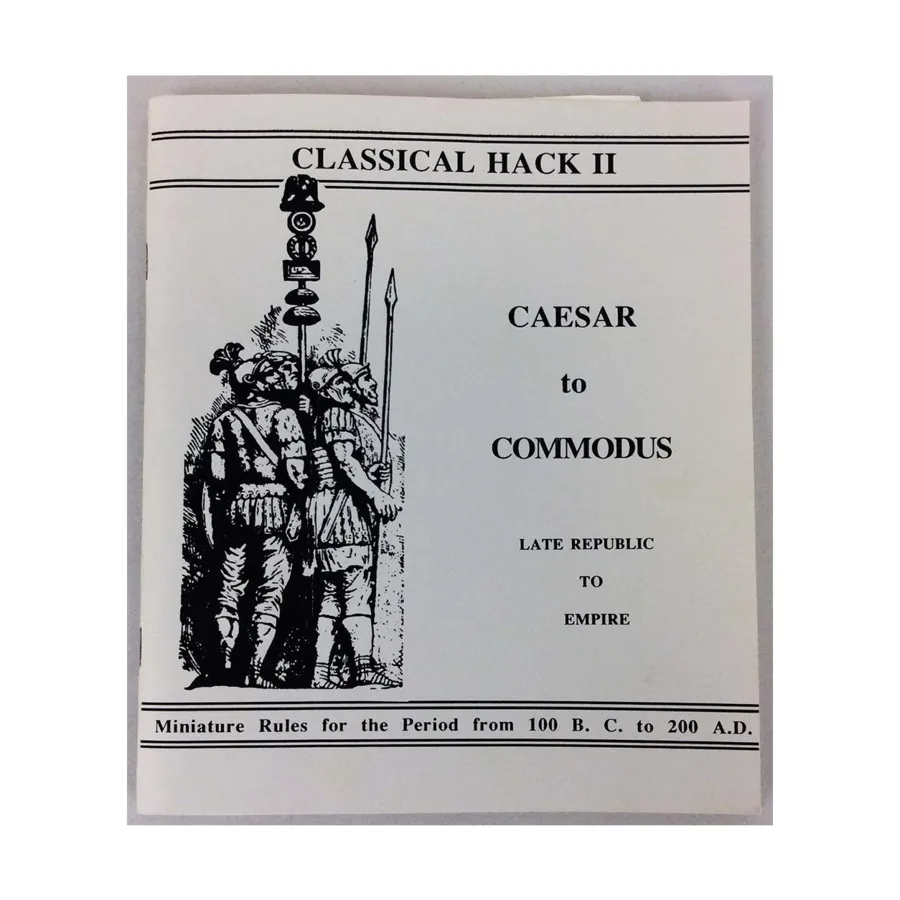 

Classical Hack II — от Цезаря до Коммода, Classical Hack III - Hack in the Dark