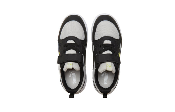 Кроссовки fun racer black/grey Puma, черный — фото 3