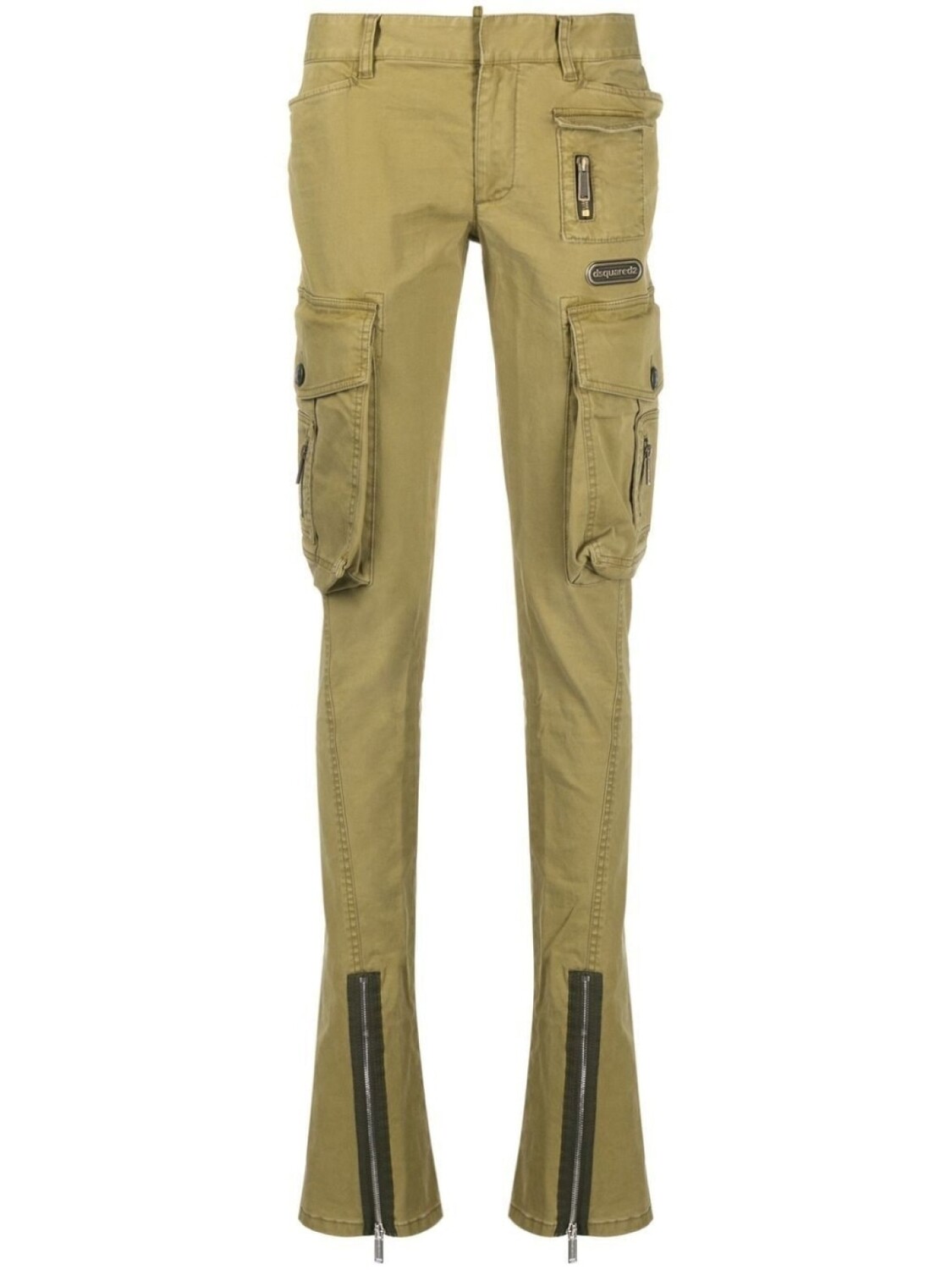 

Dsquared2 multi-pocket skinny jeans, зеленый