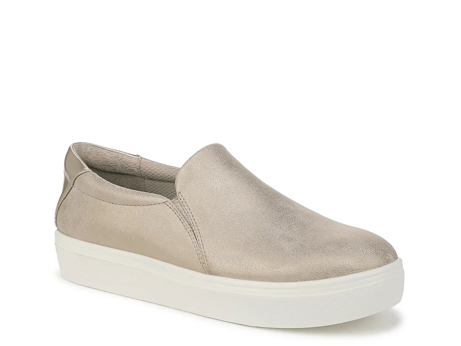 Кроссовки Dr. Scholl's Madison Cloud Slip-On Sneaker - Women's, Gold Synthetic