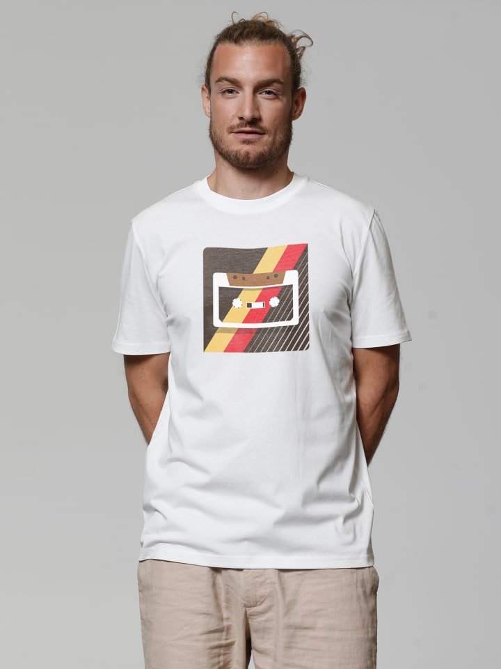 

Wat Apparel Футболка-кассета Off White, Белый, Wat Apparel Футболка-кассета Off White