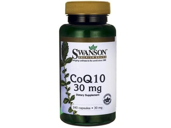 

Swanson, Коэнзим Q10 30 мг, 240 капсул