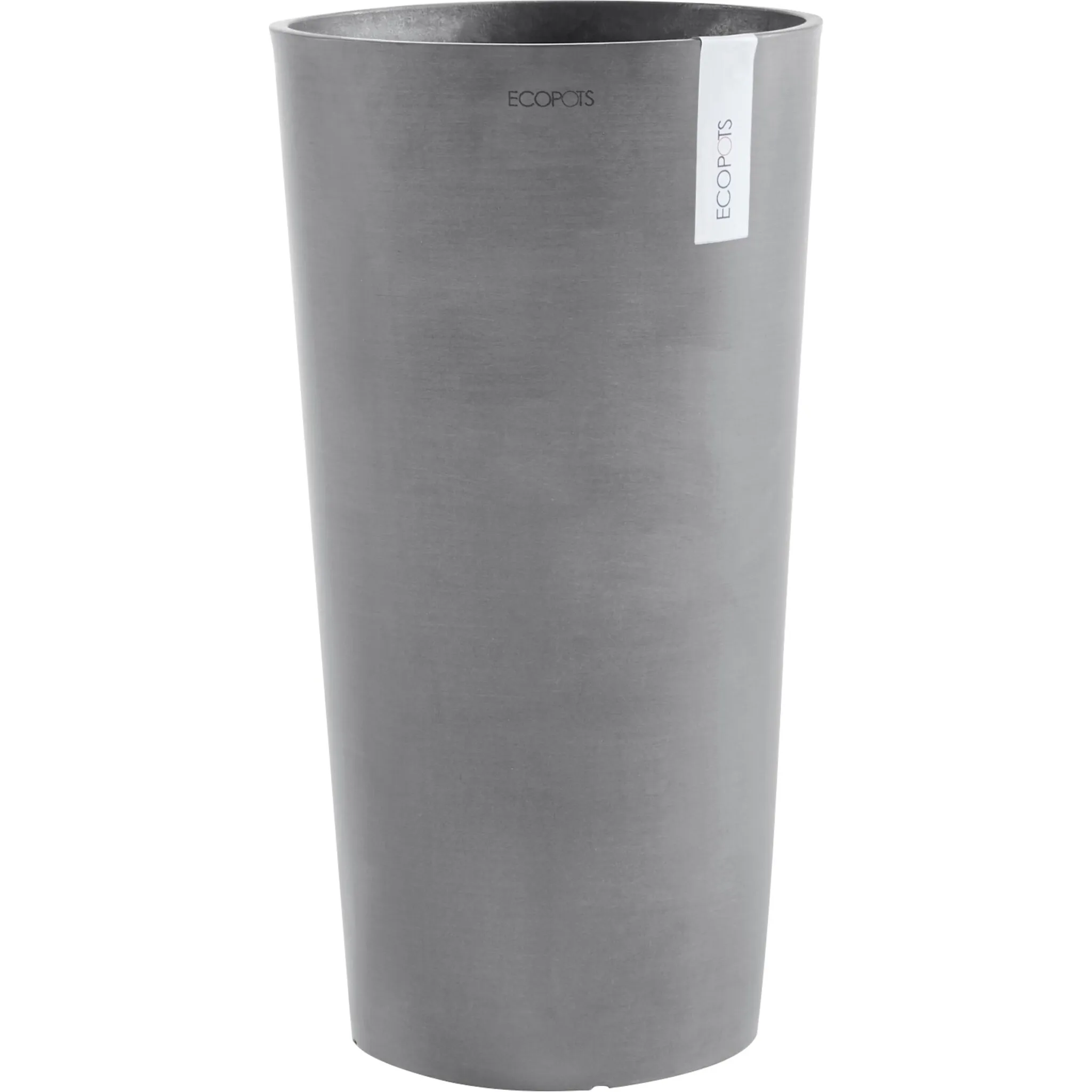 

Цветочный горшок ECOPOTS «AMSTERDAM MID HIGH Grey», ШxГxВ: 34x34x66 см, серый
