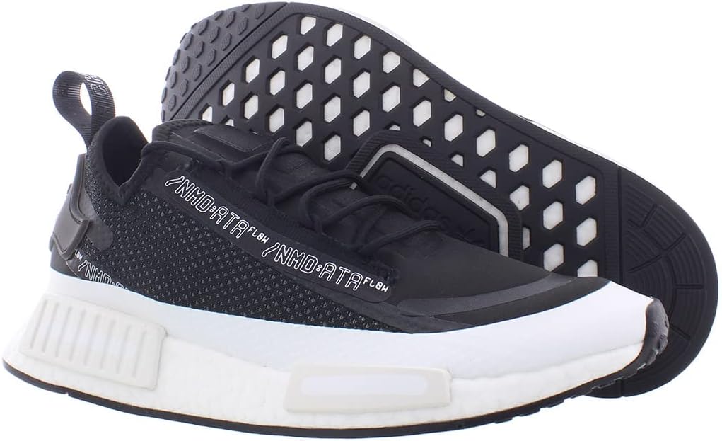 Мужские кроссовки adidas Originals NMDR1 Legacy, белый/черный — фото 2