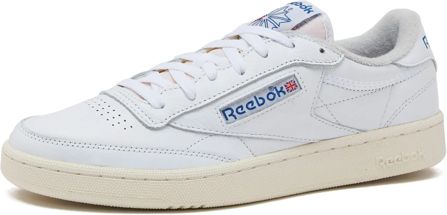 Reebok Мужские кроссовки Club C 85 VintageSneaker, белый/синий