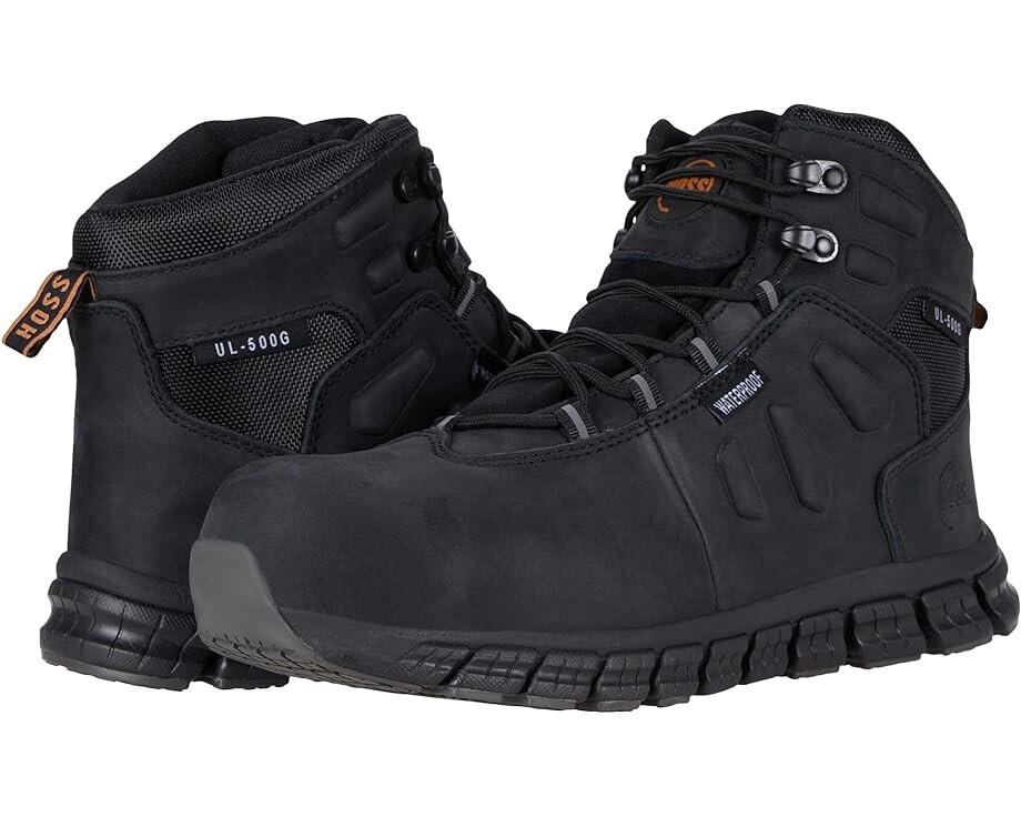 

Ботинки Hoss Ulta Lite Tikaboo Atlantic Leather, черный