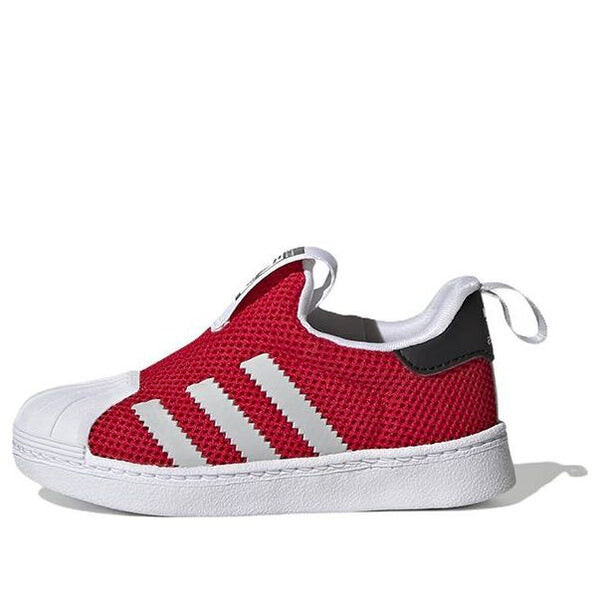 

Кроссовки оригинальные superstar 360 shoes Adidas, красный