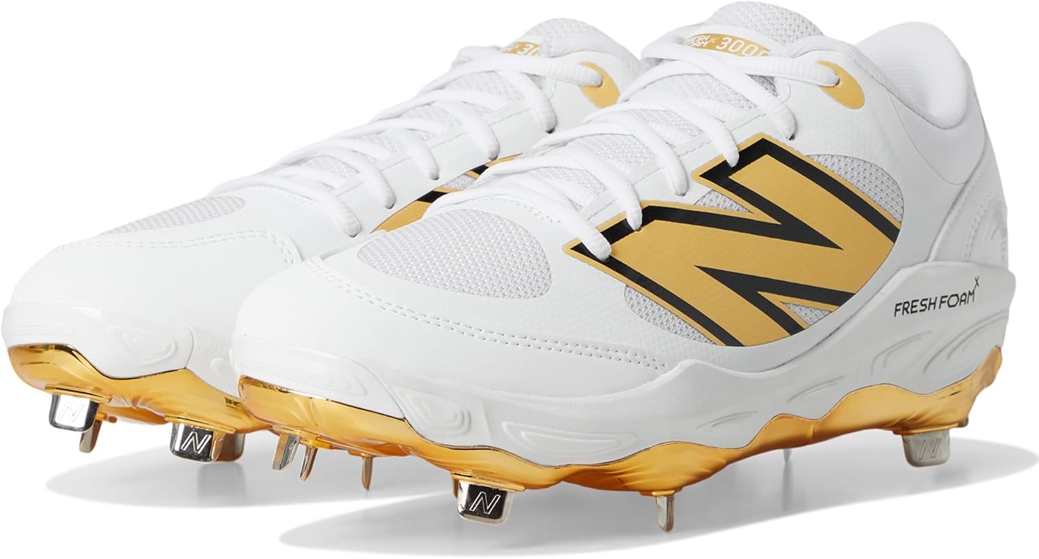 

Мужские кроссовки New Balance Fresh Foam X 3000 V7, белый/золотой