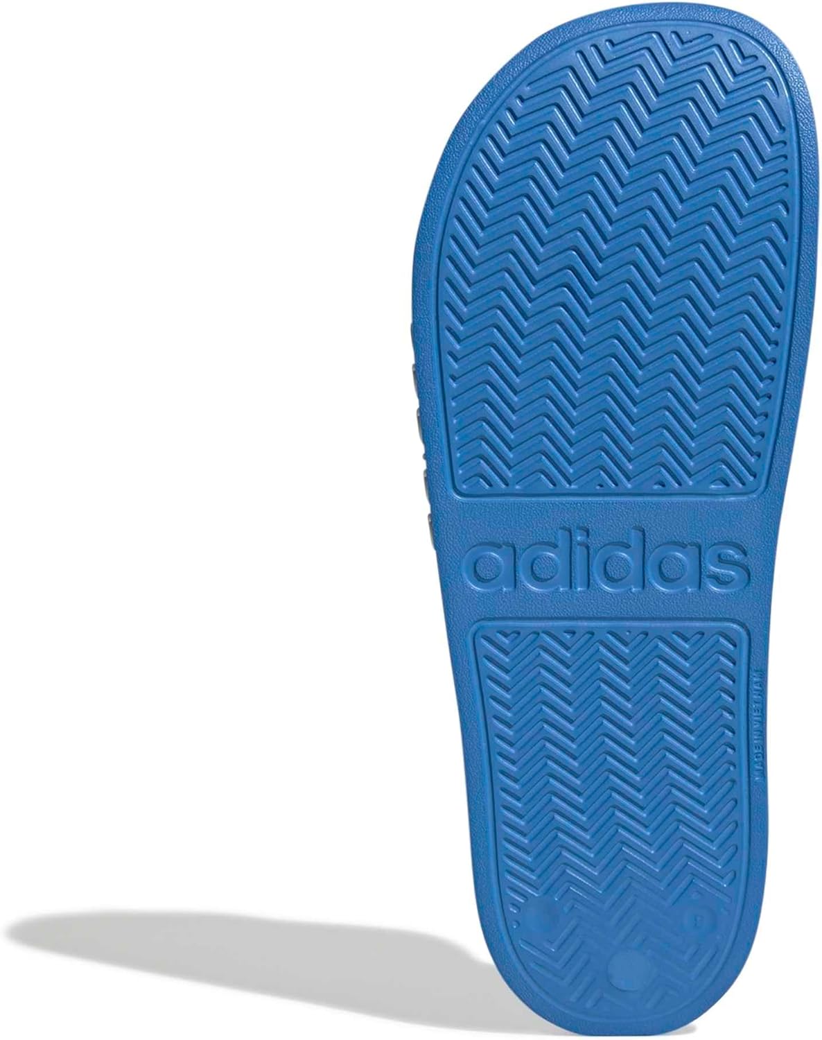Сланцы для душа adidas Adilette для взрослых унисекс, белый/синий/желтый — фото 3
