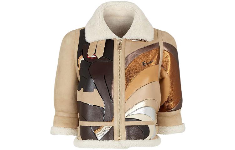 

FENDI Куртка женская бежевая, Beige