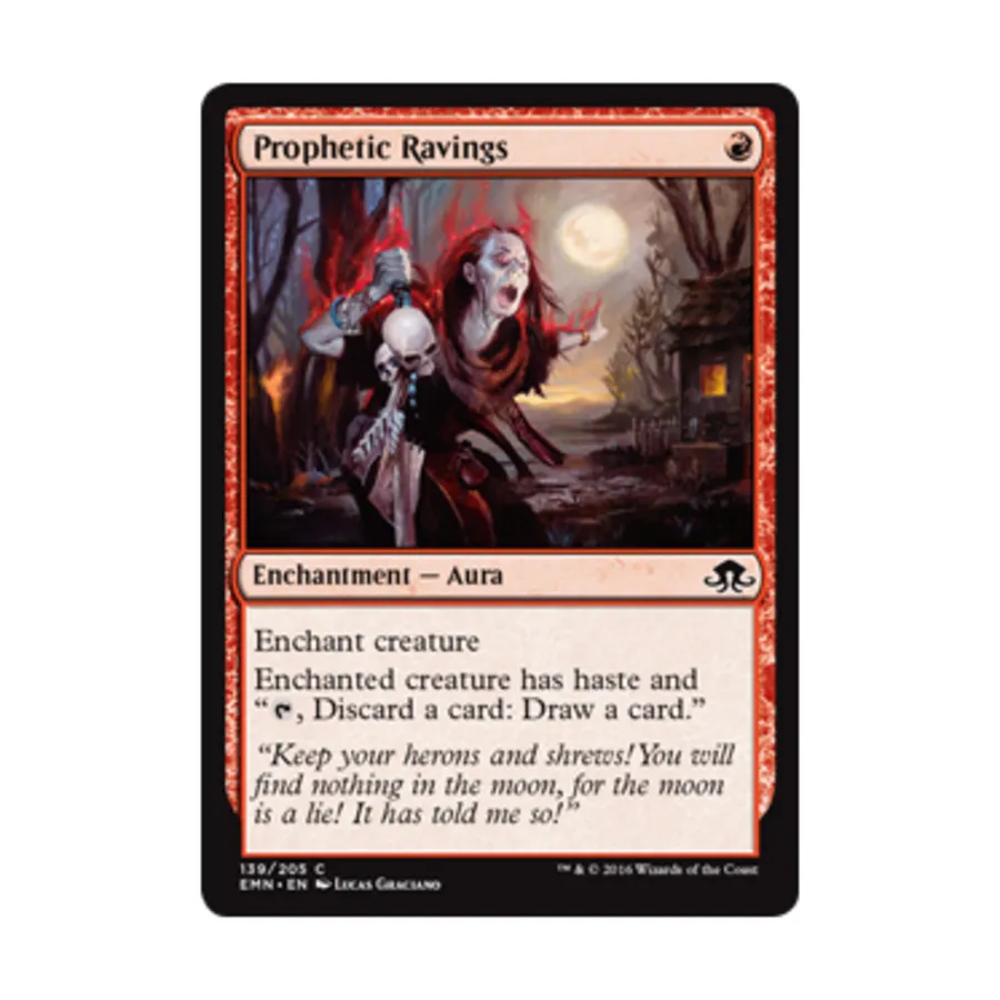 

CCG Пророческий бред (С), MTG - Eldritch Moon