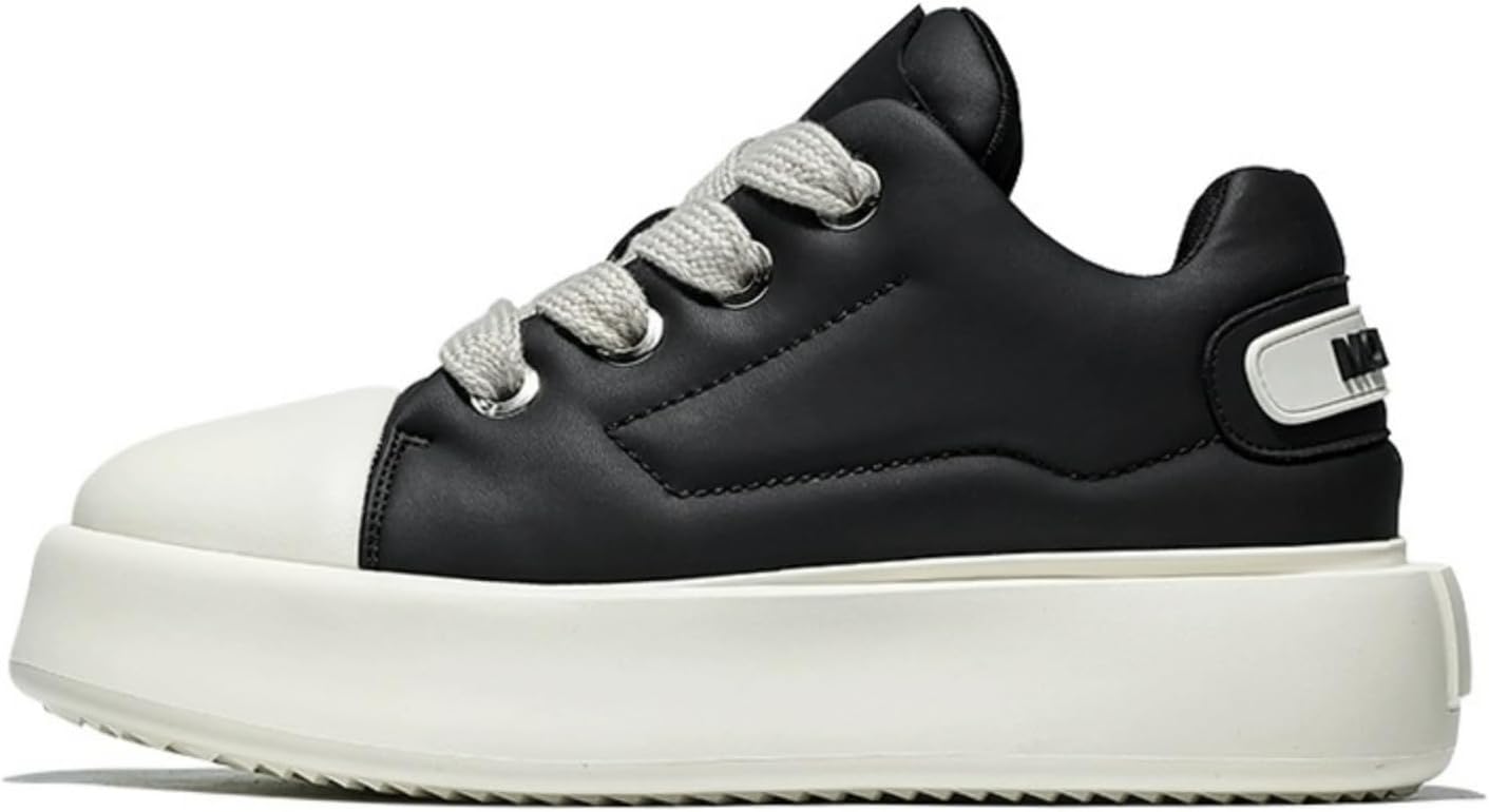 

Мужские повседневные массивные кроссовки MACEFIL, модные Y2K, стильные, противоскользящие, удобные, для улицы, белые