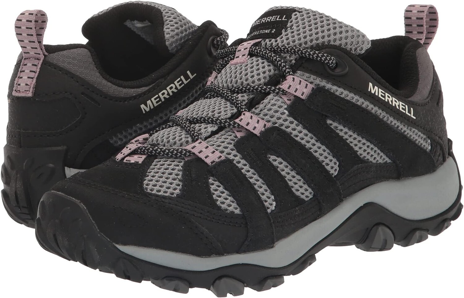 

Походная обувь Alverstone 2 Merrell, цвет Black/Monument