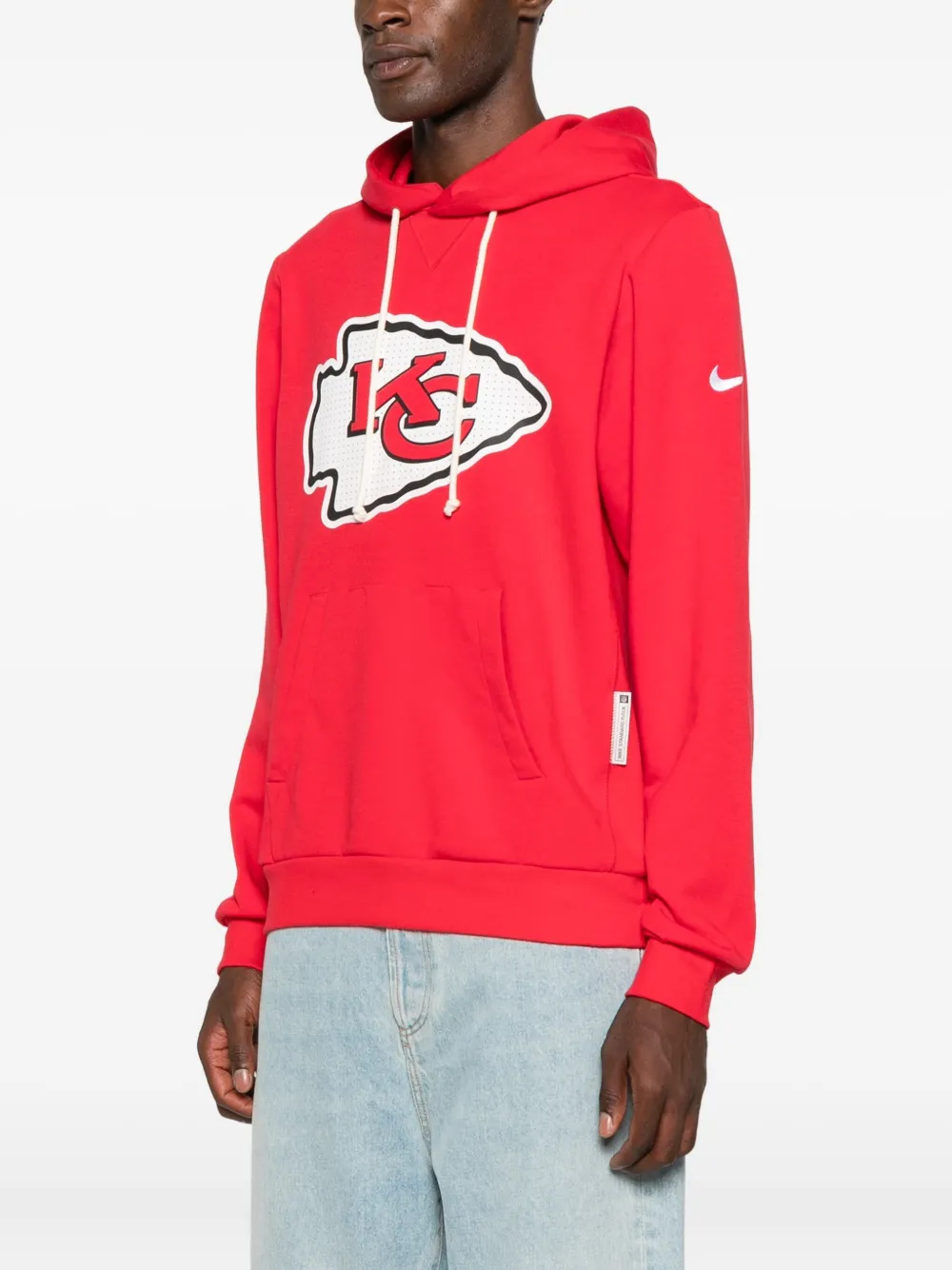 Худи с принтом логотипа Kansas City Chiefs (NFL) Nike, красный — фото 3