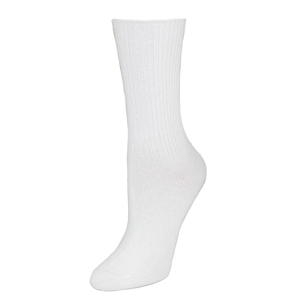 Детские повседневные хлопковые носки с бесшовным носком (3 шт.) Jefferies Socks, белый — фото 2
