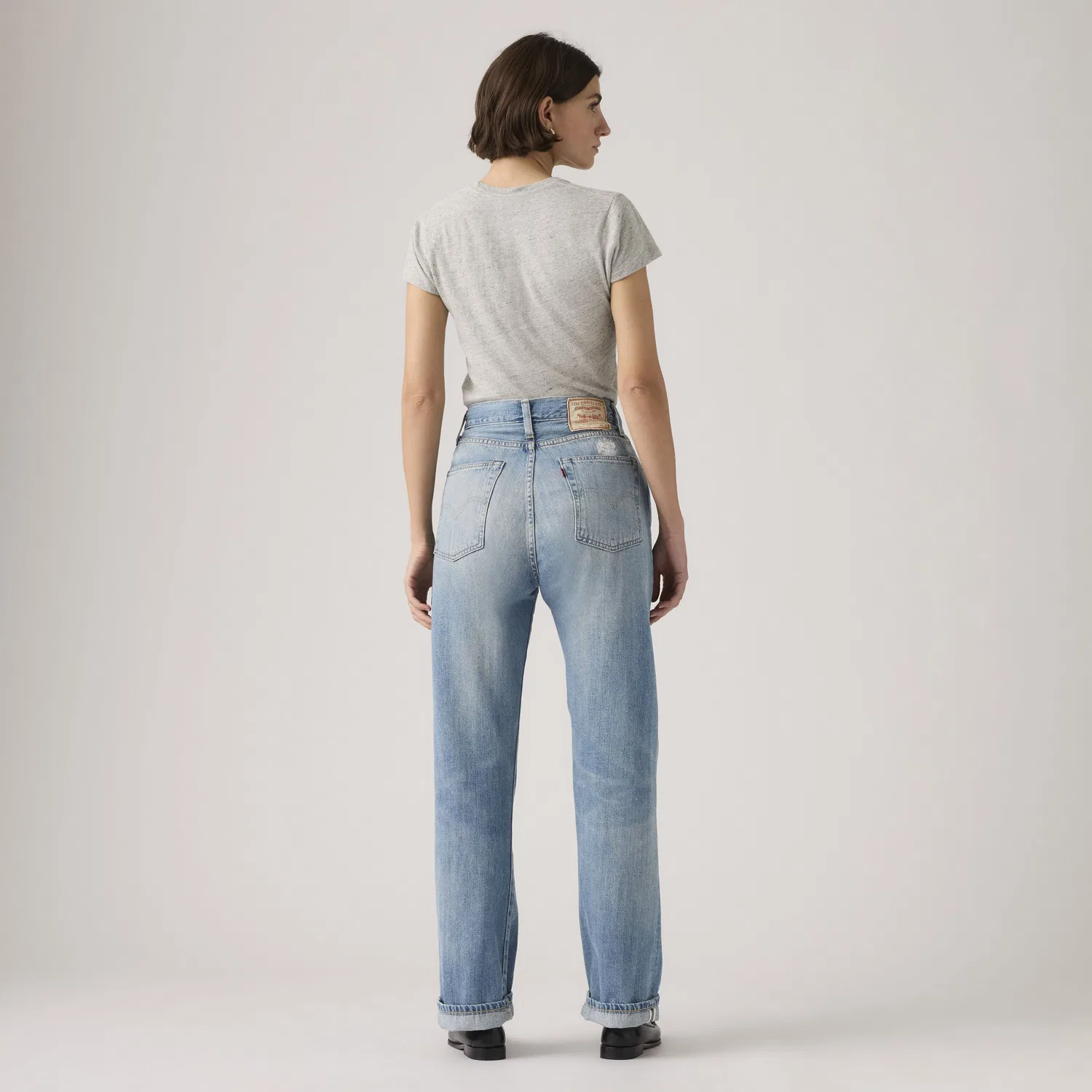 Женские джинсы 701 1950-х годов Levi's, Light Wash — фото 4