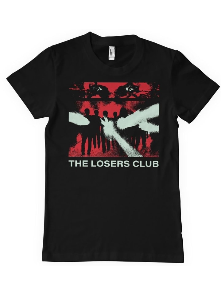 

It Футболка "The Losers Club Big Tall T-Shirt" черного цвета, Черный, It Футболка "The Losers Club Big Tall T-Shirt" черного цвета