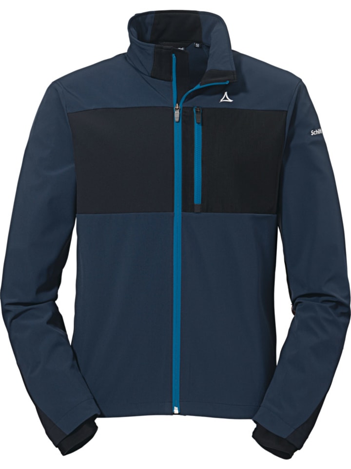 

Дождевик Schöffel Jacke Softshell Jacket Zumaia M, цвет navy blazer