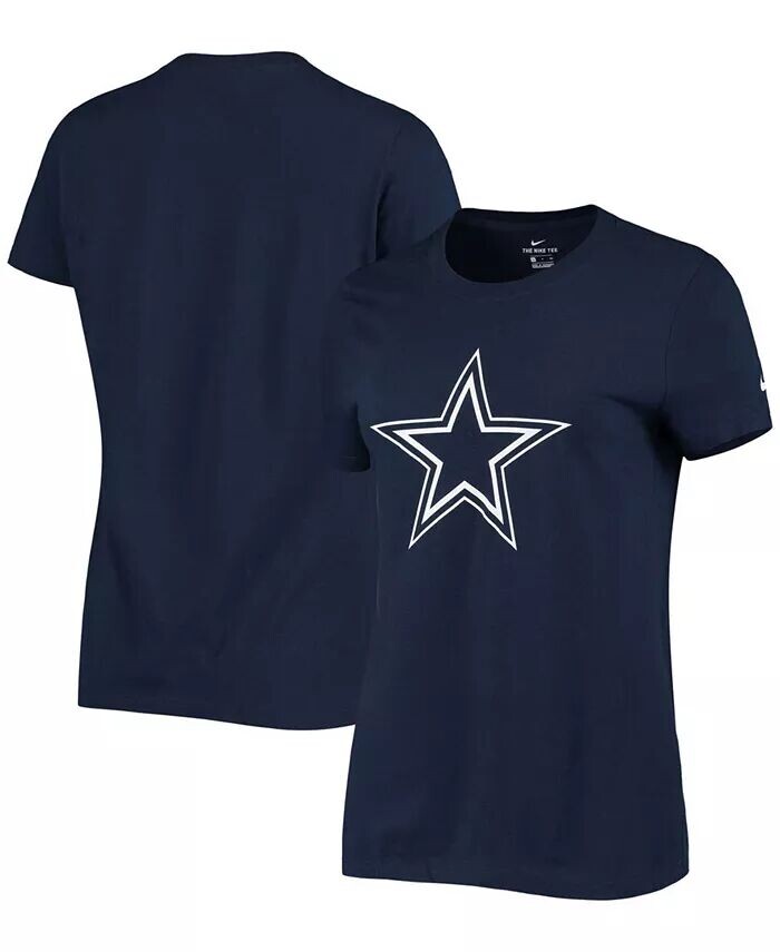 

Женская темно-синяя футболка с логотипом Dallas Cowboys Essential Nike