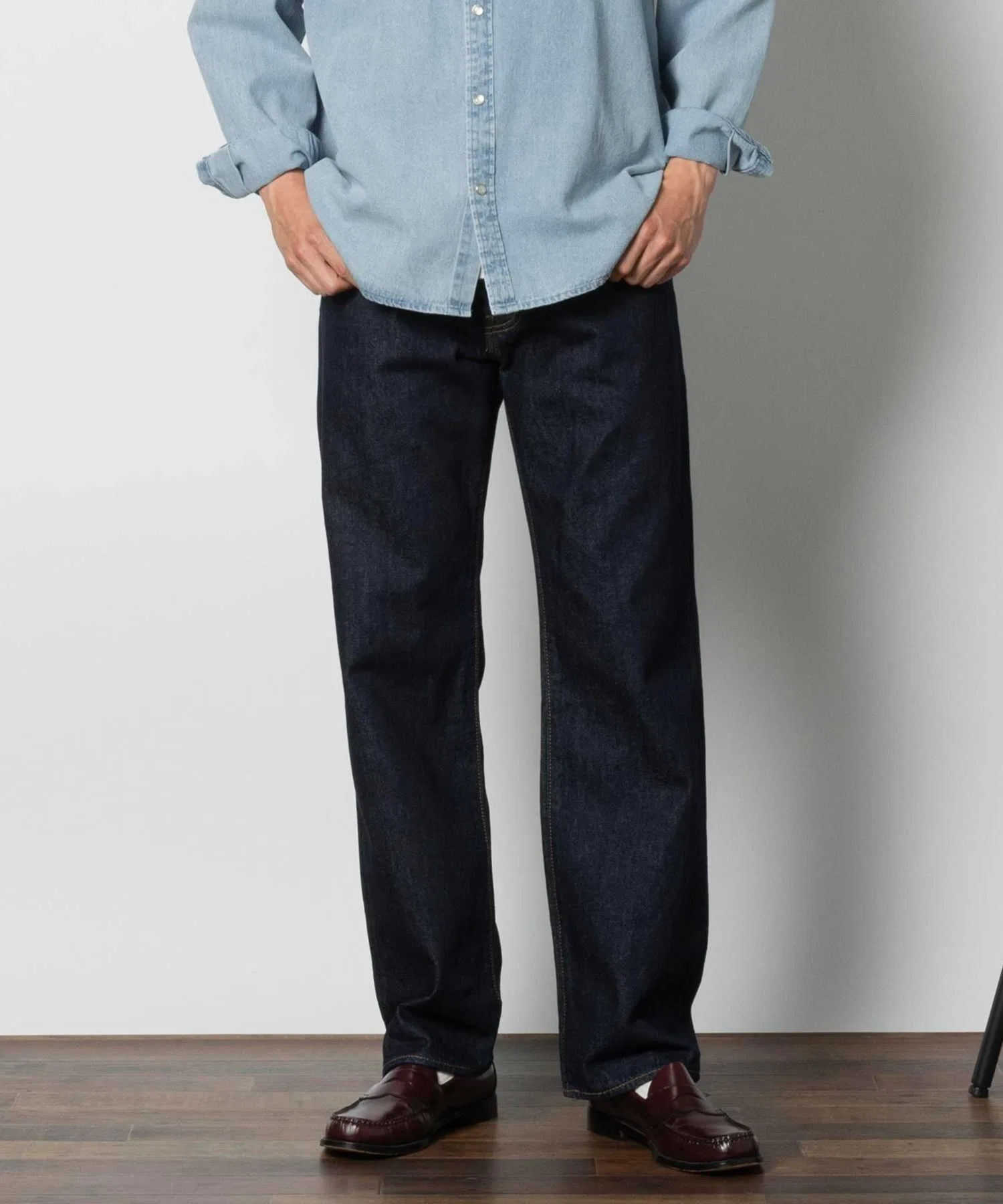 【Levi's】"555" Свободные прямые джинсы