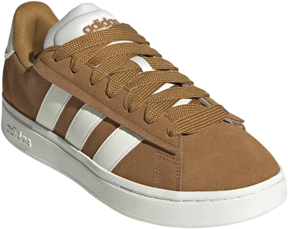 Мужские кроссовки Adidas Grand Court Alpha 00s, слоновая кость/бронзовый — фото 3