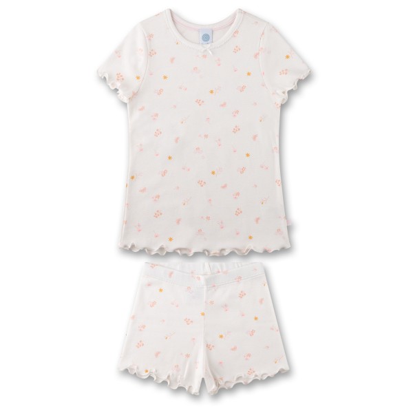 

Детская пижама короткая AOP 233538 - пижама Sanetta, белый