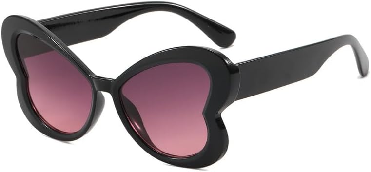 

Солнцезащитные очки для мужчин и женщин - защита UV400 - леопардовый принт, градиентные конфетные цвета, панк-стиль, для занятий спортом на открытом воздухе и вождения QWBSER, 3